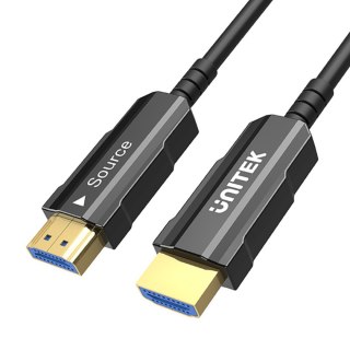 Unitek Kabel optyczny HDMI 2.0 AOC 4K 60Hz 15 m