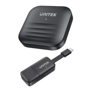 Unitek Bezprzewodowy nadajnik HDMI zasięg do 50m, czarny