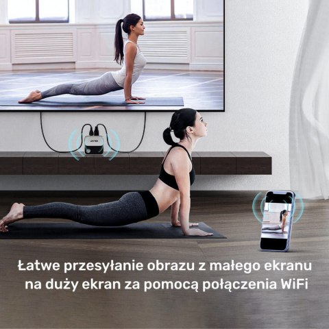 Unitek Bezprzewodowy transmiter HDMI 4K 60Hz zasięg do 8m