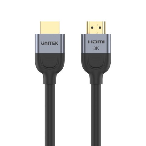 Unitek Kabel HDMI 2.1 8K 60Hz, czarny, 1,5m