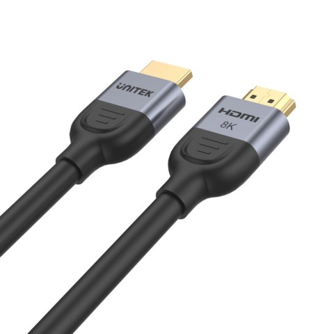 Unitek Kabel HDMI 2.1 8K 60Hz, czarny, 2m