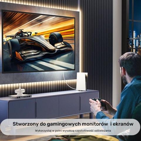 Unitek Kabel HDMI 2.0 4K biały 7m
