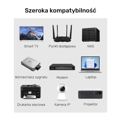 Unitek kabel Ethernet RJ-45 LAN, patchcord cat.8 (S/FTP), przewód sieciowy 3m