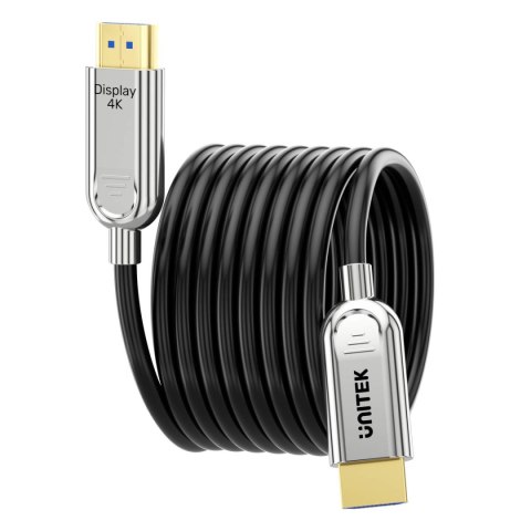 Unitek Kabel optyczny HDMI 2.0 AOC 4K 60Hz 30 m