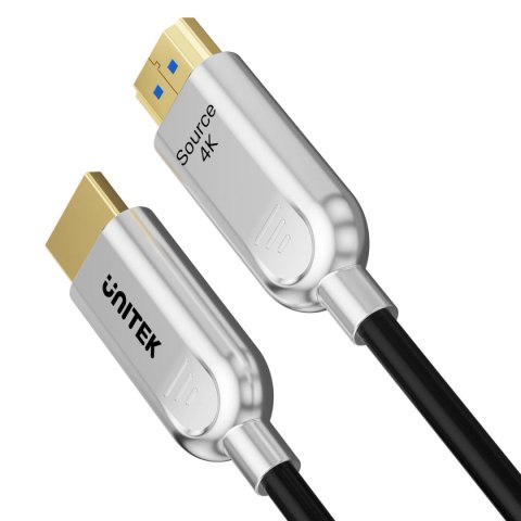 Unitek Kabel optyczny HDMI 2.0 AOC 4K 60Hz 60 m