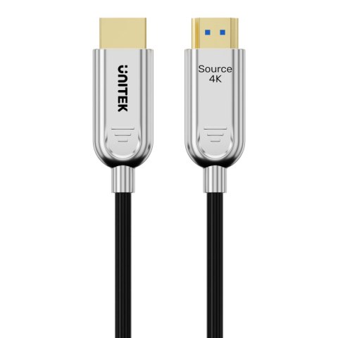 Unitek Kabel optyczny HDMI 2.0 AOC 4K 60Hz 60 m