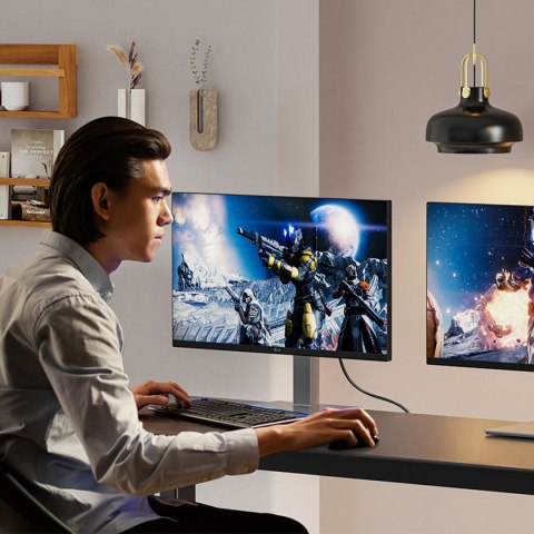 Unitek Kabel optyczny HDMI 2.0 AOC 4K 60Hz 12 m