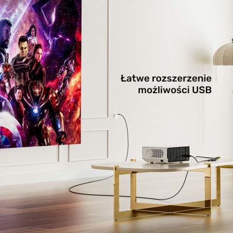 Unitek Kabel przedłużający USB-C 10 Gbps 5m, czarny