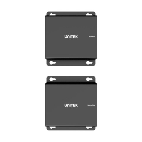 Unitek Przedłużacz USB-C na 4× USB-A przez Ethernet, zasięg do 150 m 480Mbps