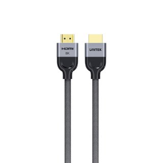 Unitek przewód 8K LUX HDMI 2.1 oplot 1M