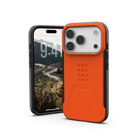 UAG Civilian MagSafe - etui do iPhone 17 Pro kompatybilne z MagSafe (orange)