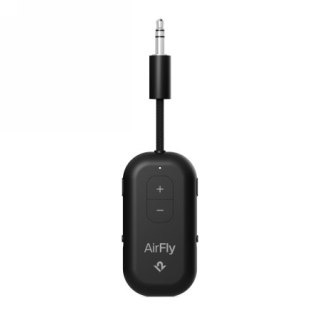 Twelve South AirFly Pro 2 - adapter Bluetooth do wejścia 3,5mm jack kompatybilny z AirPods i innymi słuchawkami Bluetooth, do 2 