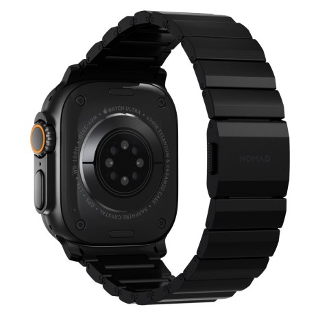 NOMAD Titanium Band - tytanowa bransoleta do Apple Watch 46mm/49mm (black hardware) V2