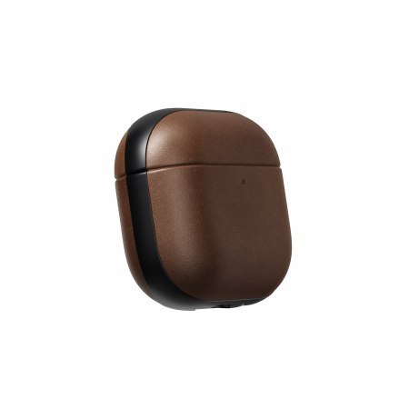 NOMAD Modern Leather Case - skórzane etui do Apple AirPods 4 (brown)