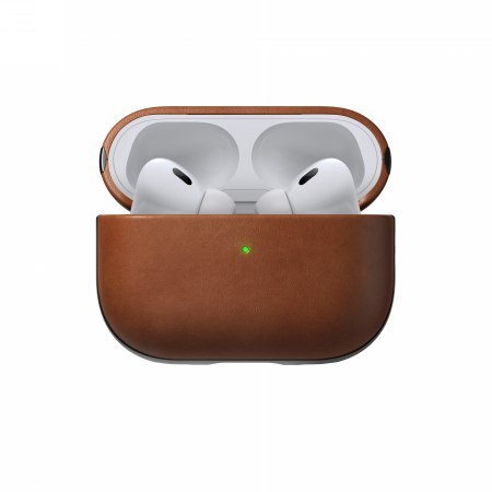 NOMAD Modern Leather Case - skórzane etui do Apple AirPods Pro 2 (english tan-c) [eol]