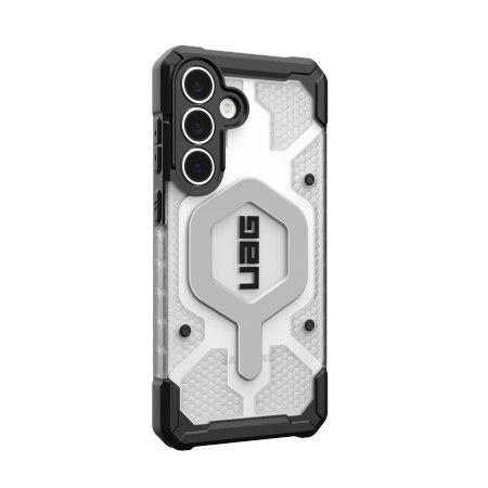 UAG Pathfinder Clear Magnet - obudowa ochronna do Samsung Galaxy S25 FE z wbudowanym modułem magnetycznym (ice/silver)