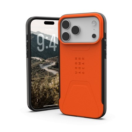 UAG Civilian MagSafe - etui do iPhone 17 Pro Max kompatybilne z MagSafe (orange)