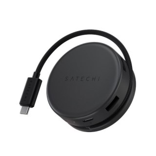 Satechi OntheGo 7-in-1 Multiport Adapter - adapter do urządzeń mobilnych (USB-C PD, 2x USB-A, HDMI 4K, Ethernet, czytnik kart mi