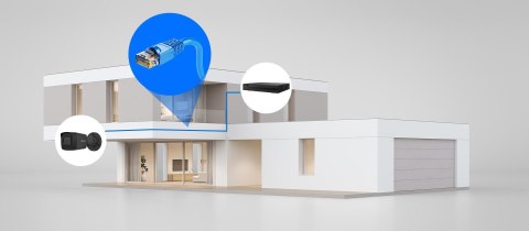 Kamera IP Hilook by Hikvision tuba 4MP IPCAM-B4-P Black 2.8mm