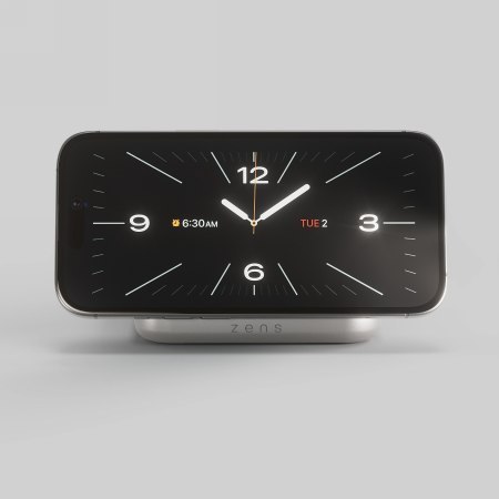 ZENS Magnetic Nightstand Charger - ładowarka bezprzewodowa Qi2 15W (white)