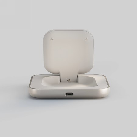 ZENS Magnetic Nightstand Charger - ładowarka bezprzewodowa Qi2 15W (white)