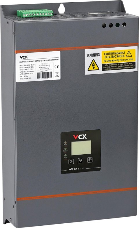 Kompensator mocy biernej VCX SVG 400V 5kVAr