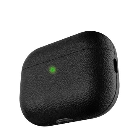 KeyBudz Artisan Leather Case - skórzane etui ochronne do AirPods Pro 3 (black)