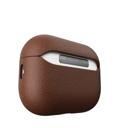 KeyBudz Artisan Leather Case - skórzane etui ochronne do AirPods Pro 3 (natural brown)