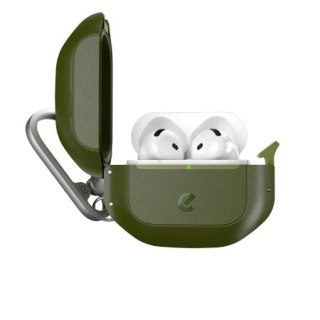 KeyBudz ElementProof - wodoodporne etui do AirPods 4 gen. (forest green)