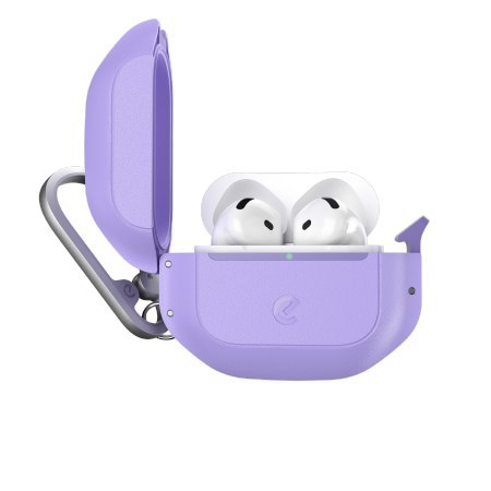 KeyBudz ElementProof - wodoodporne etui do AirPods 4 gen. (wild lavender)