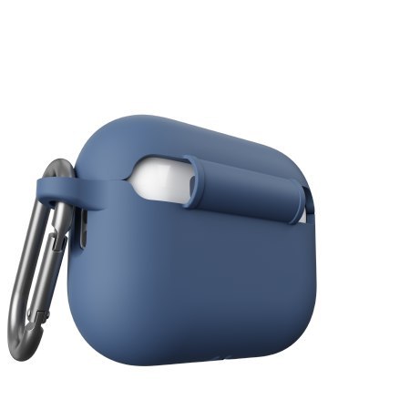 KeyBudz Elevate Keychain - silikonowe etui ochronne do AirPods Pro 3 (cobalt blue)