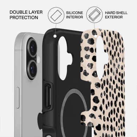 Burga Tough Magsafe - etui ochronne do iPhone 17 kompatybilne z MagSafe (almond latte)