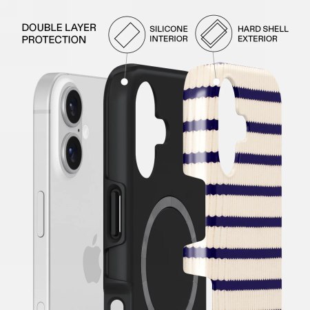 Burga Tough Magsafe - etui ochronne do iPhone 17 kompatybilne z MagSafe (old money)