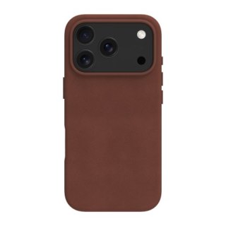 Dbramante 1928 Roskilde MS - skórzane etui do iPhone 17 Pro kompatybilna z MagSafe (dark tan)