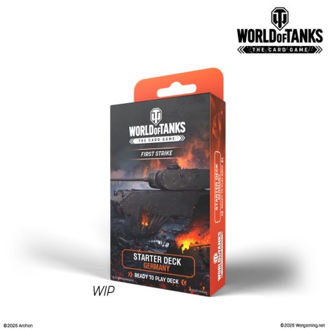 GRA TCG: World of Tanks STARTER DECK GERMANY: FIRST STRIKE (EN) - ARCHON