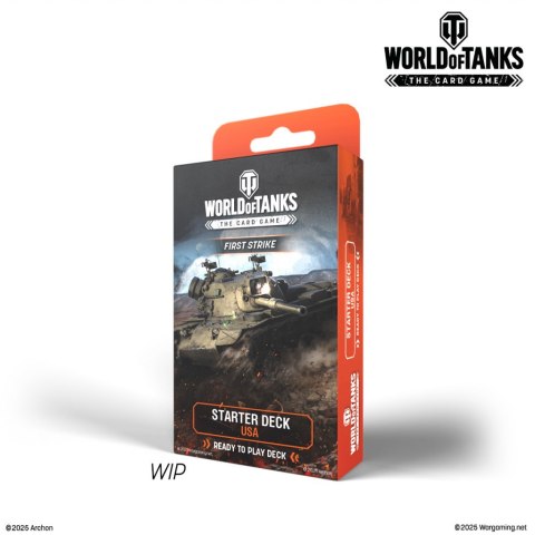 GRA TCG: World of Tanks STARTER DECK USA: FIRST STRIKE - ARCHON