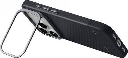 Laut Kev Protect - etui z podstawką do iPhone 17 Pro Max kompatybilne z MagSafe (black)