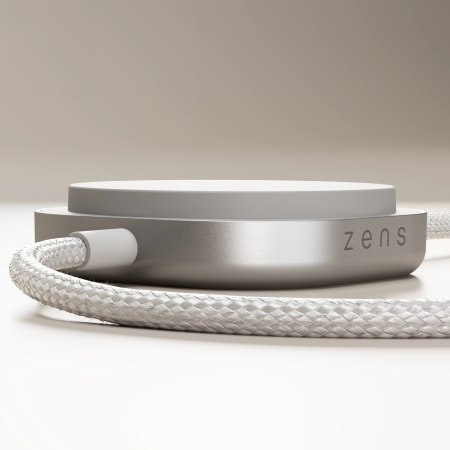 ZENS Charging Cable USB C-C Pro 2 - magnetyczny kabel USB C-C do ładowania przewodowego do 240 W, wspiera Qi2 15 W, do użycia z 