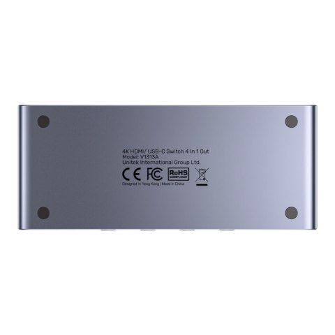 Unitek Przełącznik 4K HDMI/USB-C 4 in 1 out