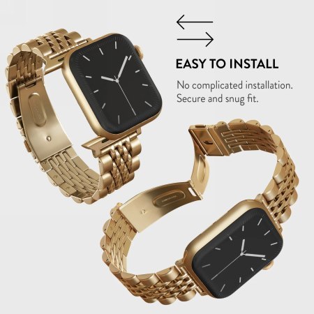 BURGA Metal Bracelet Chic Royal - bransoleta do Apple Watch 42-49 mm (gold)