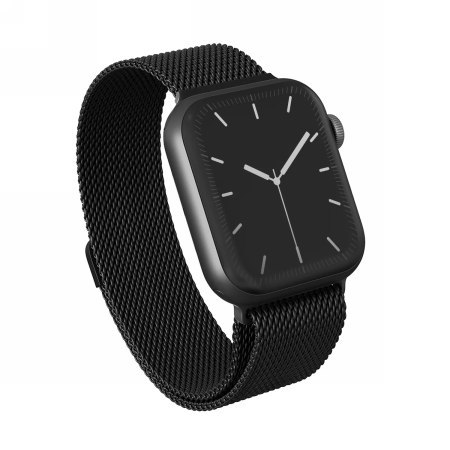 BURGA Metal Mesh Band - bransoleta do Apple Watch 38-42 mm (black)