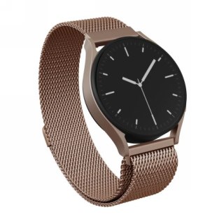 BURGA Metal Mesh Band - uniwersalna bransoleta do zegarka 20 mm (rose gold)