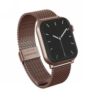 BURGA Metal Mesh Elegance - bransoleta do Apple Watch 38-42 mm (rose gold)