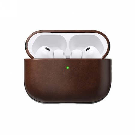 NOMAD Modern Leather Case - skórzane etui do Apple AirPods Pro 3, skóra Horween (rustic brown)