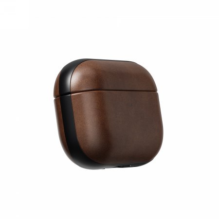 NOMAD Modern Leather Case - skórzane etui do Apple AirPods Pro 3, skóra Horween (rustic brown)