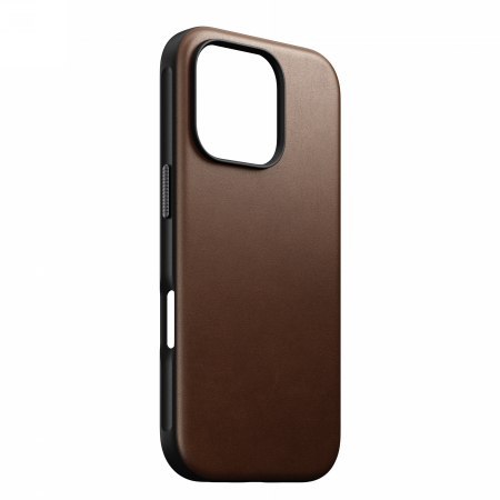 NOMAD Modern Leather Case - skórzane etui ochronne do iPhone 16 Pro (brown)