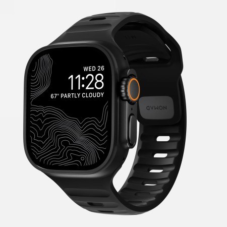 NOMAD Sport Band - pasek do Apple Watch 46mm/49mm z FKM (black)