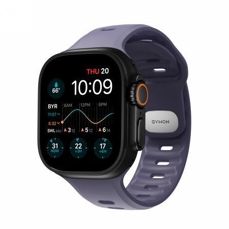 NOMAD Tempo Band - pasek do Apple Watch 49mm z FKM (dusk)