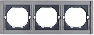 Ramka potrójna szara WESA - CC TR 49