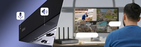 Rejestrator IP Imou NVR-N110-8A0E-P 10- kanałowy